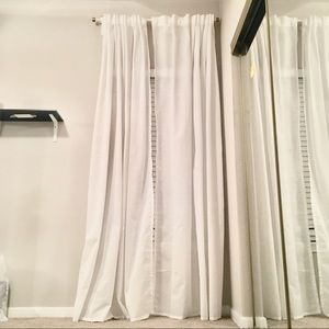 Second set of curtains!